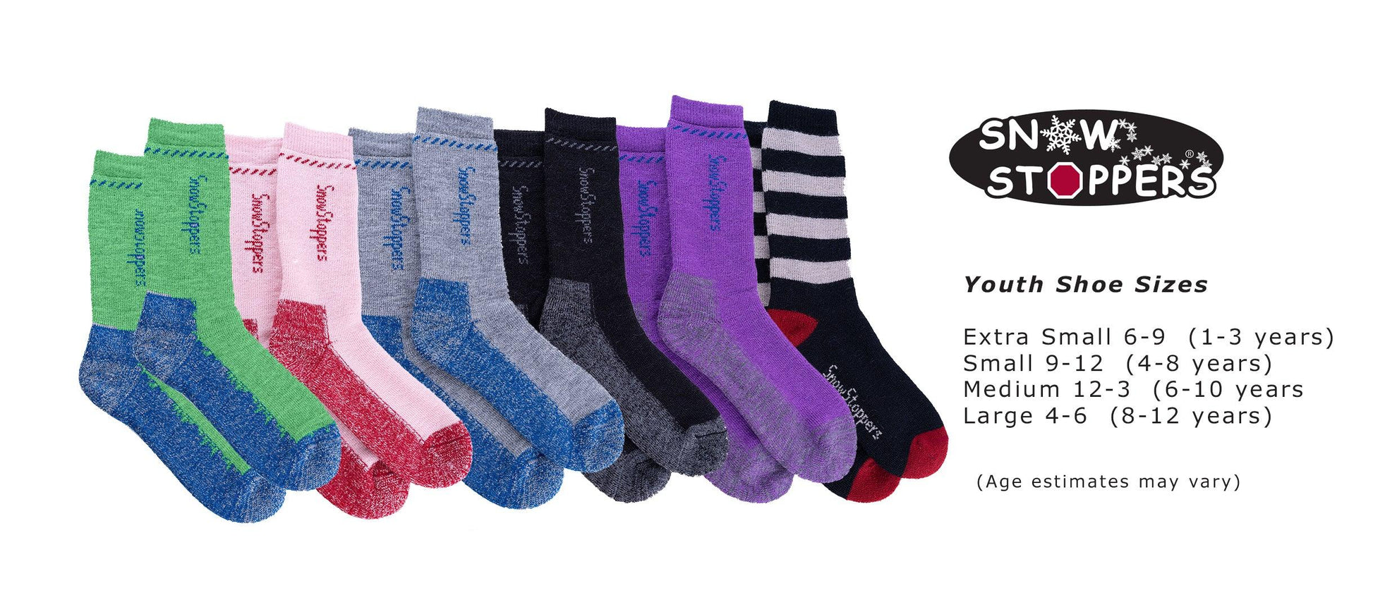 Kids Premium Alpaca Wool Socks from Peru - SnowStoppersMittens
