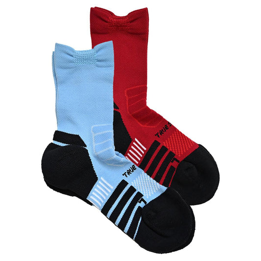True Step Performance Athletic Socks for Kids (Mid Calf -2 PACKS) - SnowStoppersMittens