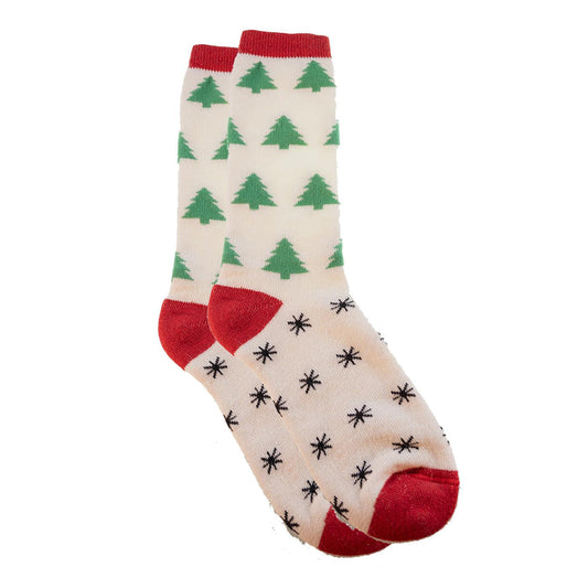Kids Premium HOLIDAY Alpaca Wool Socks from Peru - SnowStoppersMittens