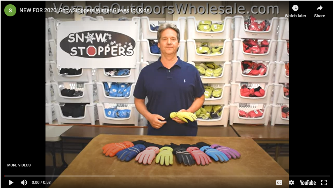 Load video: SnowStoppers Winter Gloves