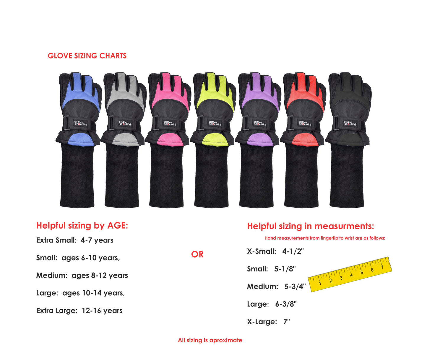 Ski and Snowboard Gloves - SnowStoppersMittens