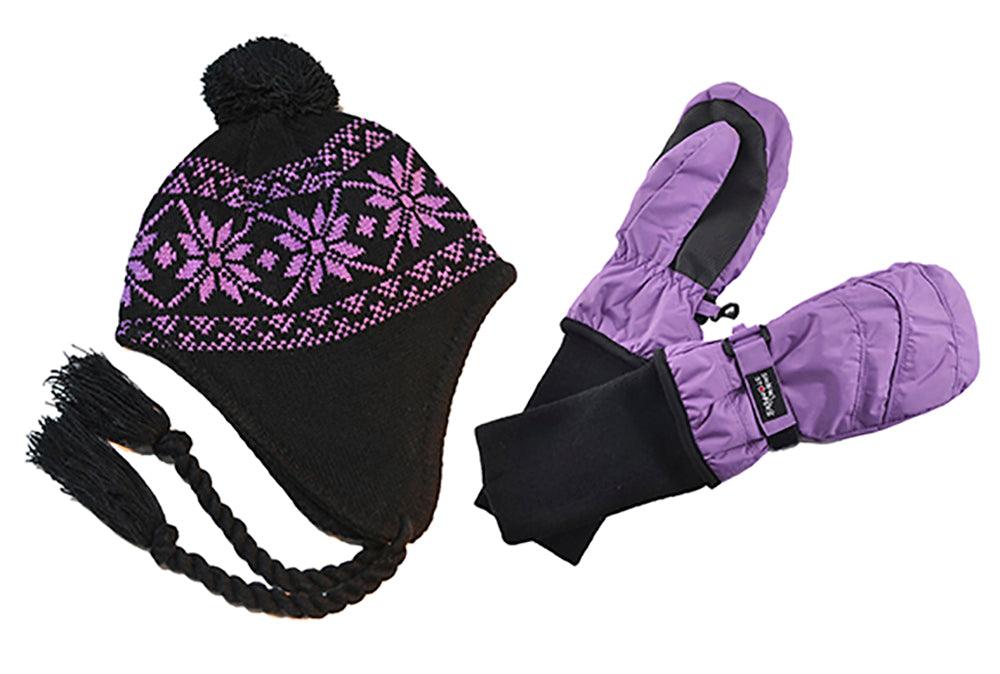 Nordic Hat and Original Mitten Set - SnowStoppersMittens