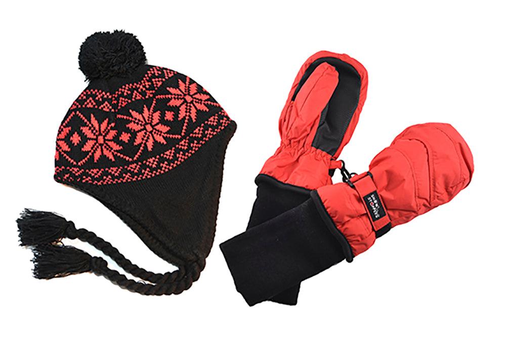 Nordic Hat and Original Mitten Set - SnowStoppersMittens