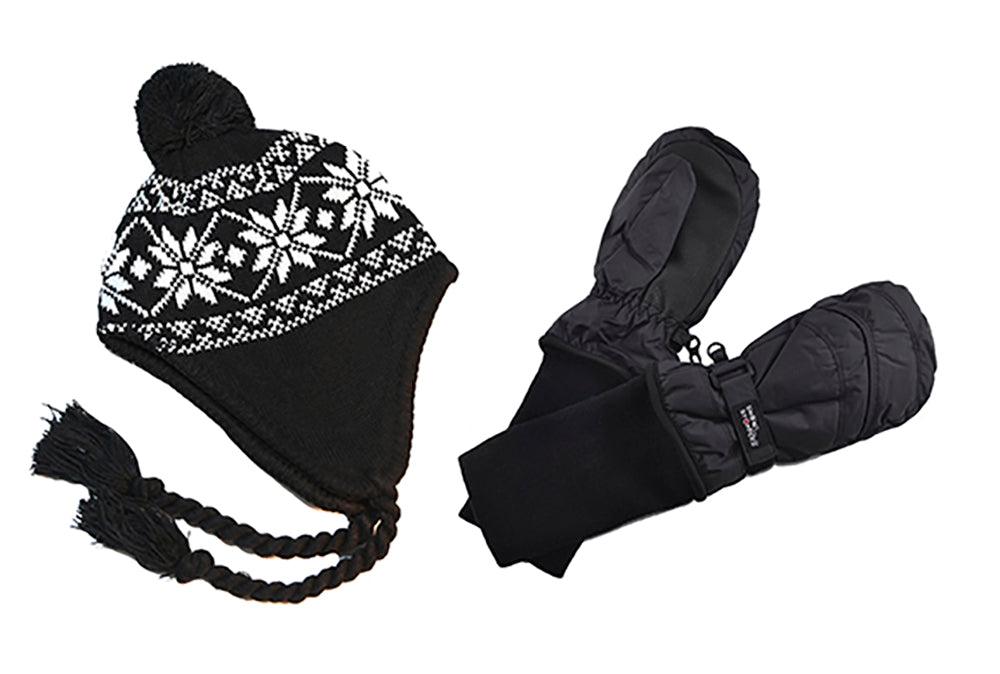 Nordic Hat and Original Mitten Set - SnowStoppersMittens