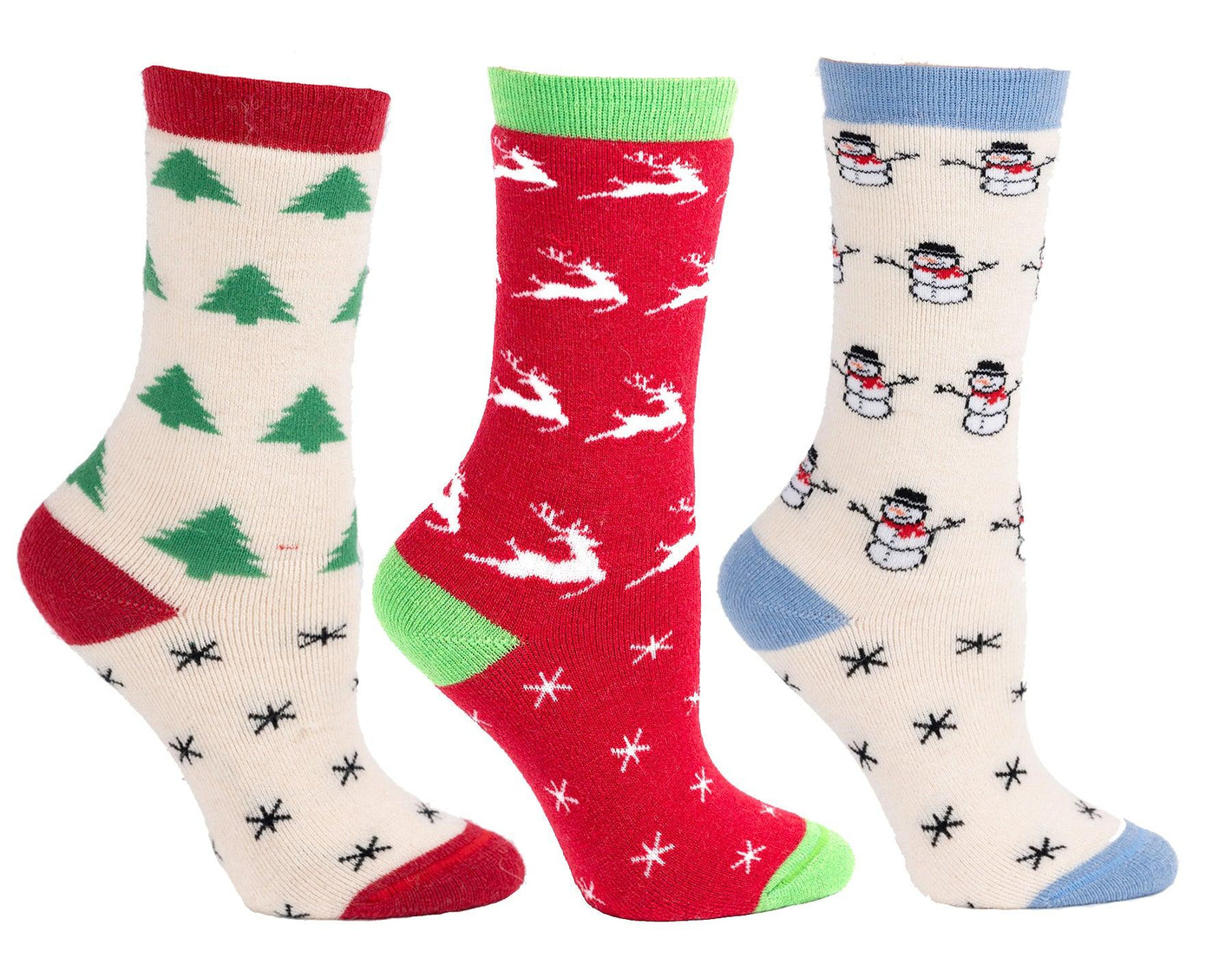 Kids Premium HOLIDAY Alpaca Wool Socks from Peru - SnowStoppersMittens