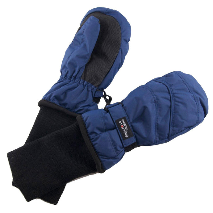 thumbnail image 2 of SnowStoppers Kids Waterproof Winter Mittens - Extra Long Cuff Stays On, Medium Size 2-5 Years, Pink Fuchsia 2 of 14