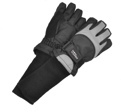 Ski & Snowboard Gloves, Medium, Black/Gray